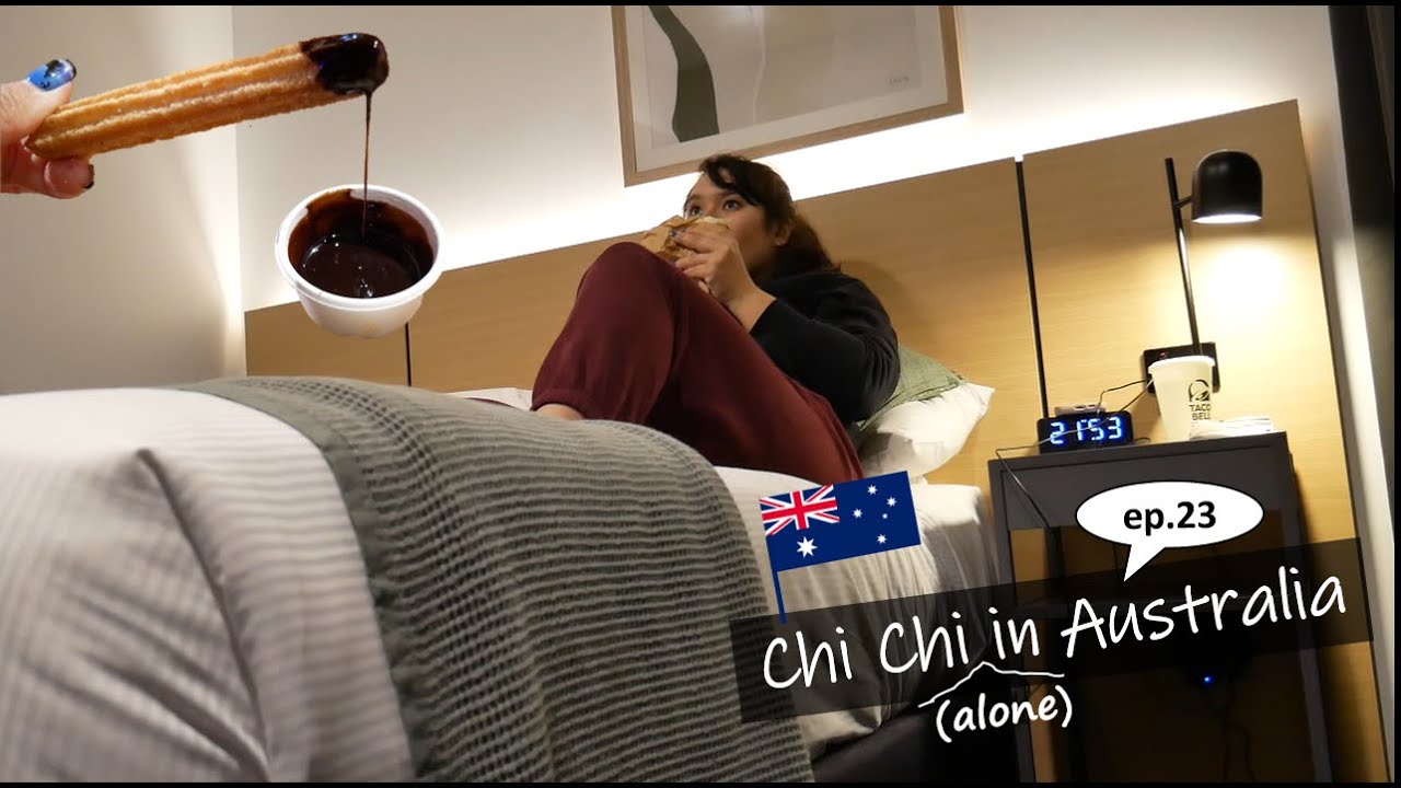 女孩的澳洲獨旅ep.23// 市區漫步、Chill Night、拜託這間「速食店」趕快進駐臺灣、room tour、重溫青少年時期的舊夢...｜Chi Chi