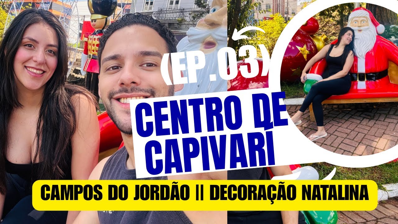Estreando meu pau de selfie em Campos do Jordão! 🤳 Decoração de Natal incrível! (EP.03)