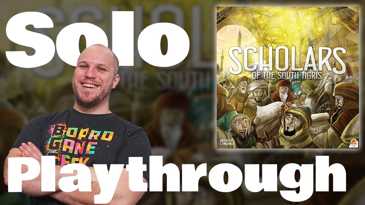 Scholars of the South Tigris Solo Playthrough | The Game Haus