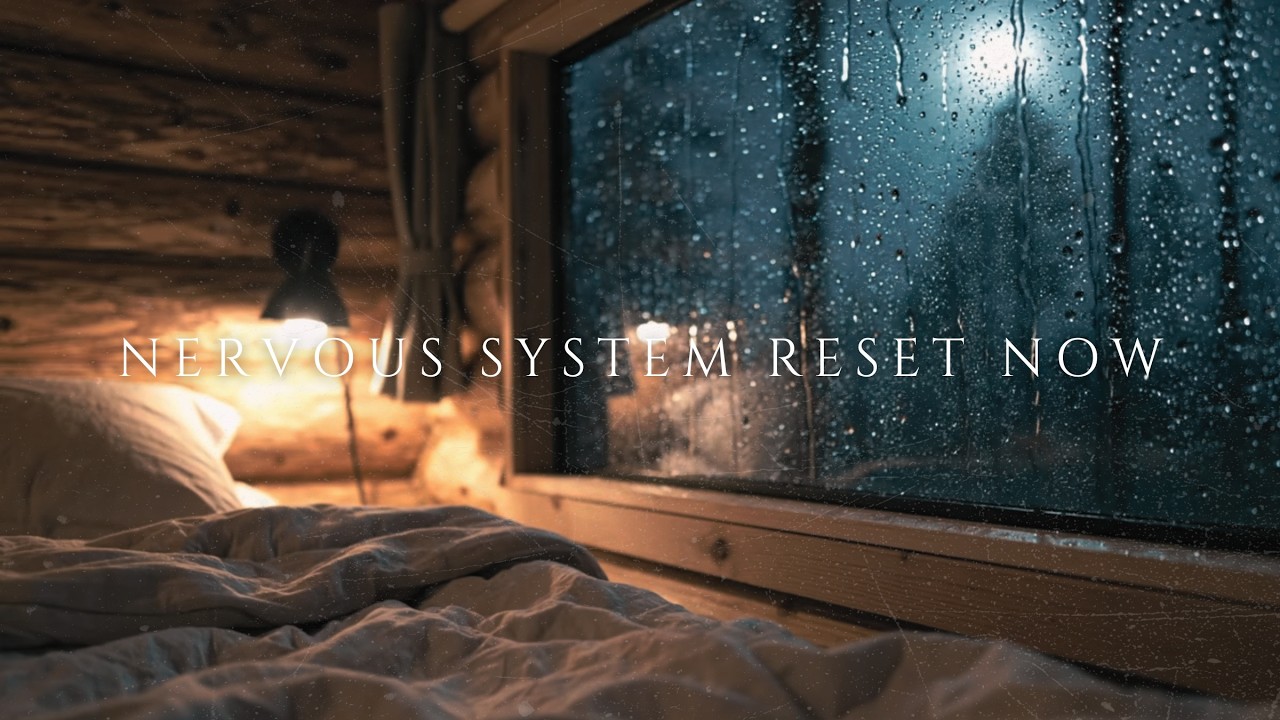 A Sanctuary for Your Senses | Rain Sounds + Brown Noise for Nervous System Reset