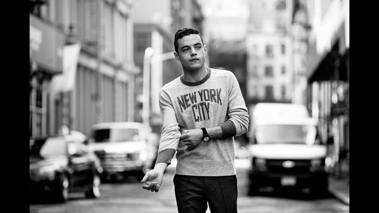 Rami Malek being cute for over an hour