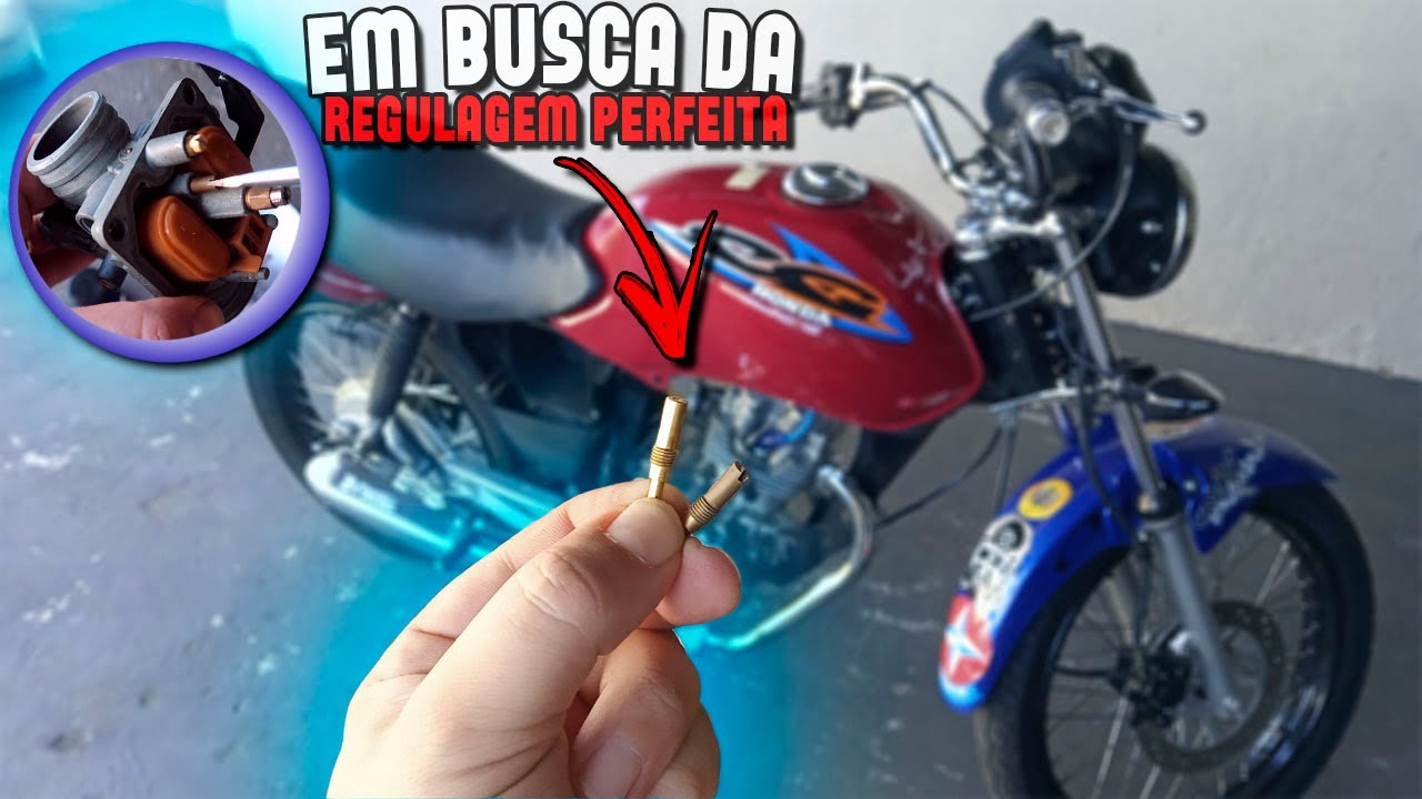 COMO TROCAR O GICLÊ DE BAIXA DO CARBURADOR DE TITAN 150 [ Maycon Aragão ]