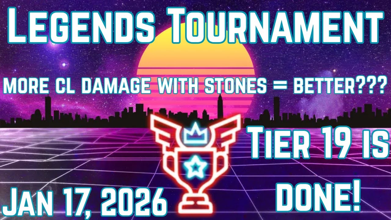 Trust The Process - The Tower Legends Tournament Stream -  1/17/26