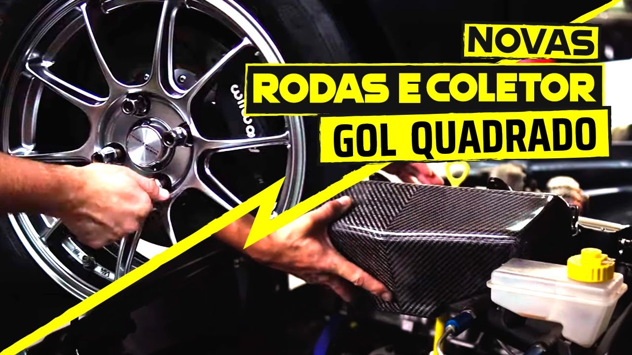 GOL QUADRADO COM NOVAS RODAS + PEÇA INCRIVEL EM FIBRA DE CARBONO!!🔥