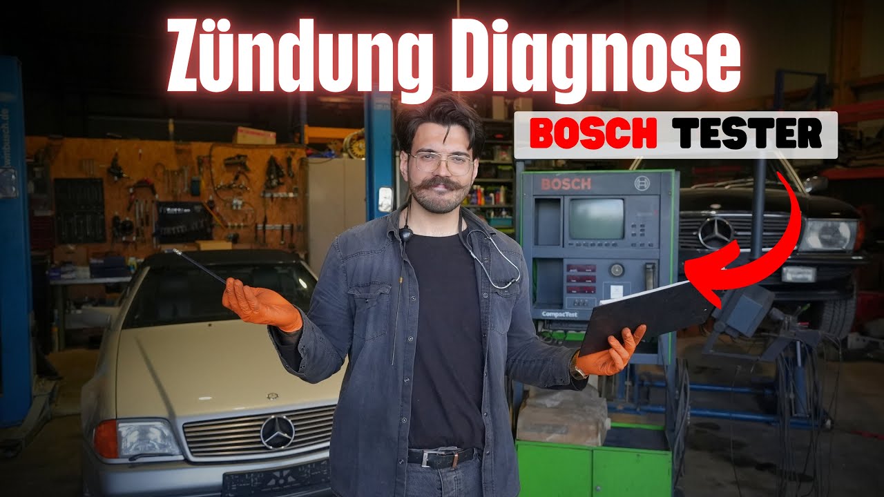 Zündung testen wie in den 90ern! R129 500 SL