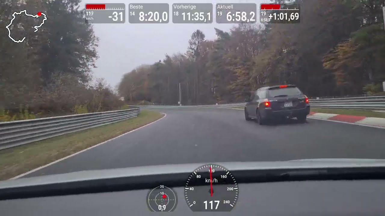 Nordschleife Touristenfahrten Feuchte Strecke 02.11.2024 13:30 Uhr