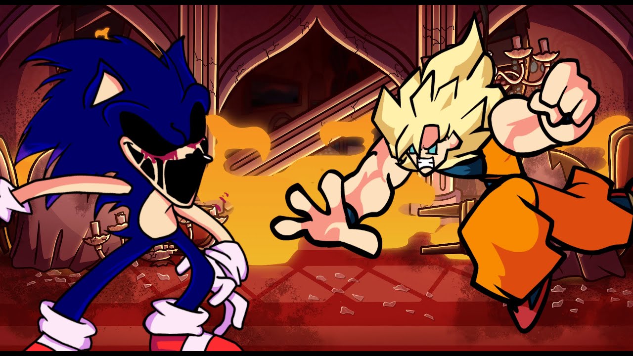 Sonic.exe VS Goku [Genocide Cover]