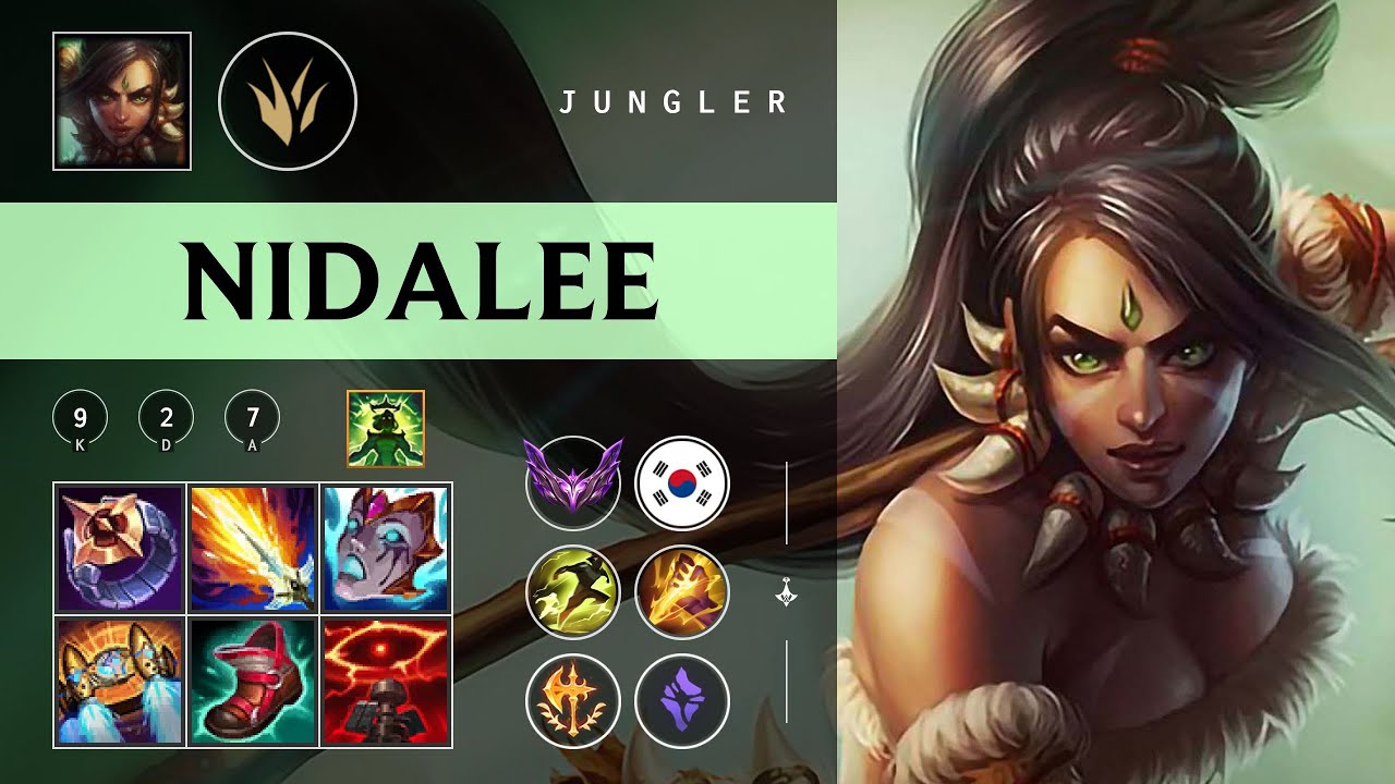 Nidalee Jungle vs Sylas - KR Master Patch 26.01