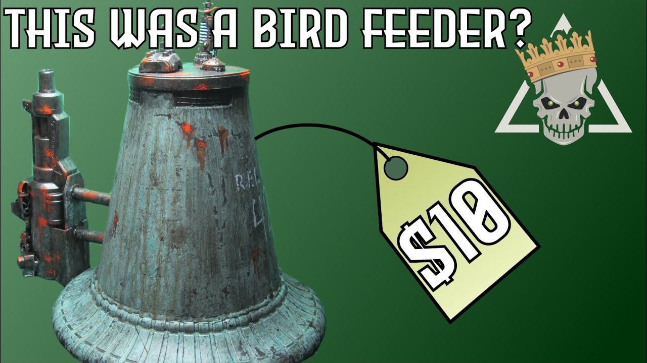 Dollar Store Scratchbash - Industrial Terrain Build for your wargaming table