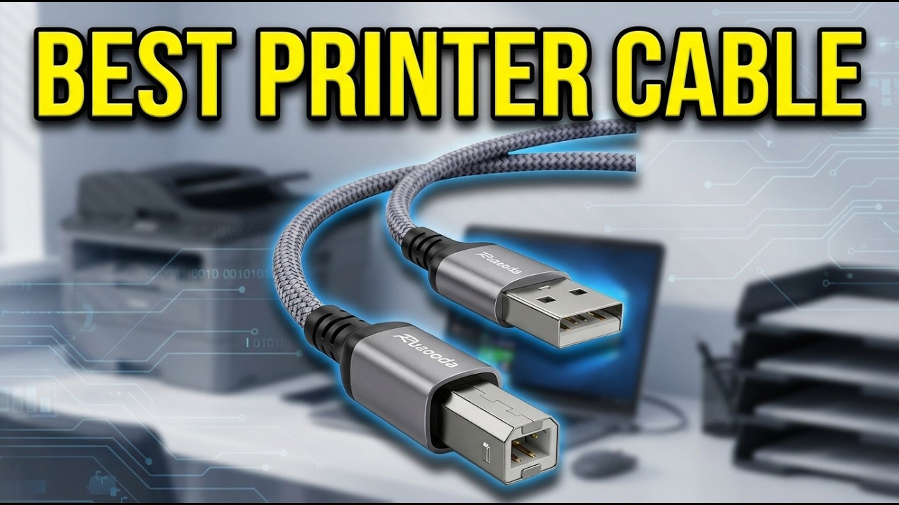 Best Printer Cable 2026: Top 8 USB Printer Cables for Fast, Reliable Printing