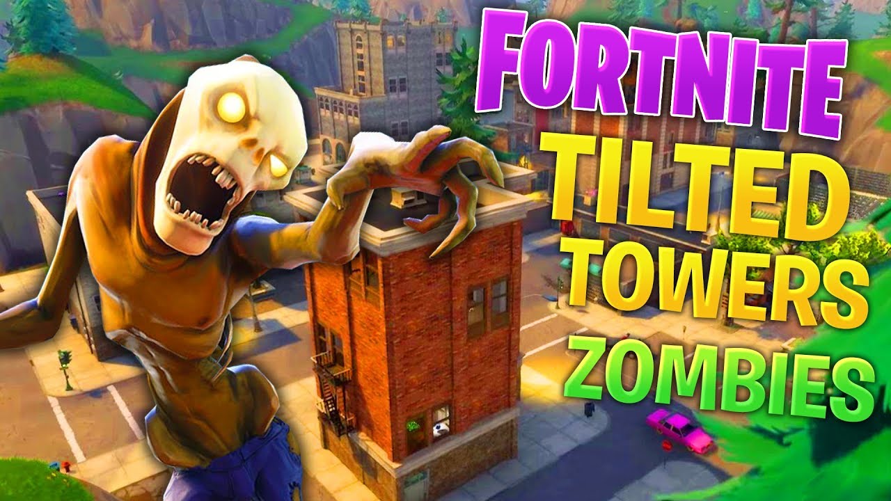 Fortnite: Tilted Towers Zombie Challenge (Call of Duty Custom Zombies)