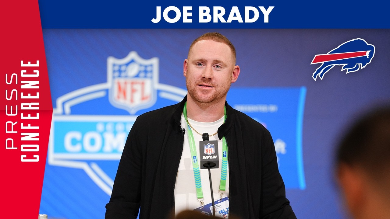 Joe Brady Talks With Media At The NFL Combine | Buffalo Bills