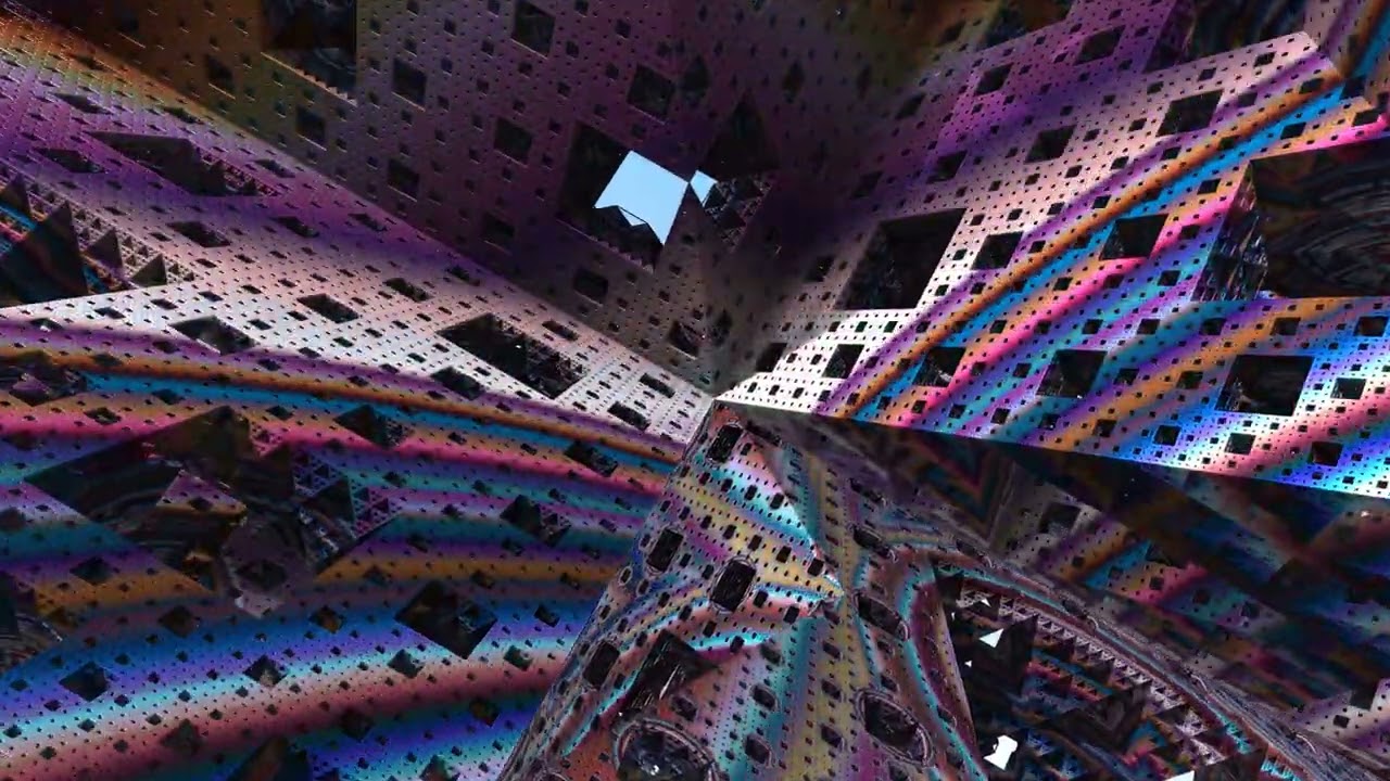 Menger-cross KIFS