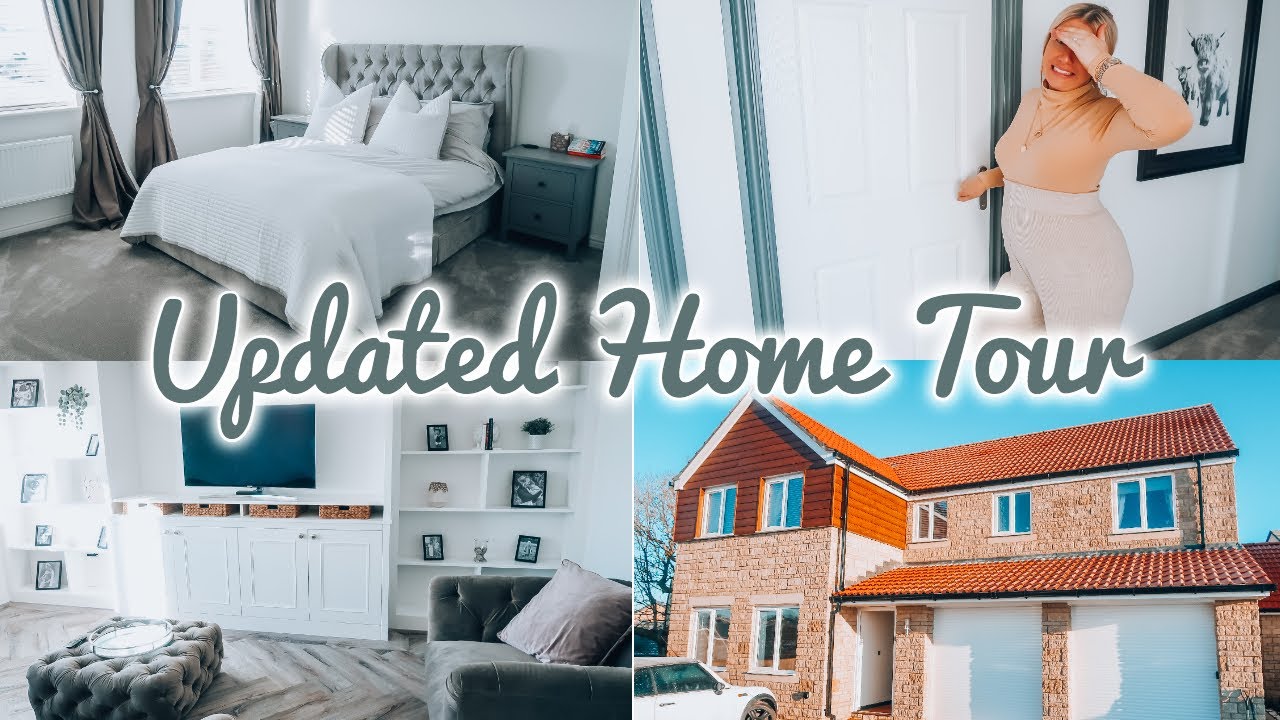 UPDATED 5 BED HOUSE TOUR | INCLUDING UNFINISHED ROOMS | ellie polly