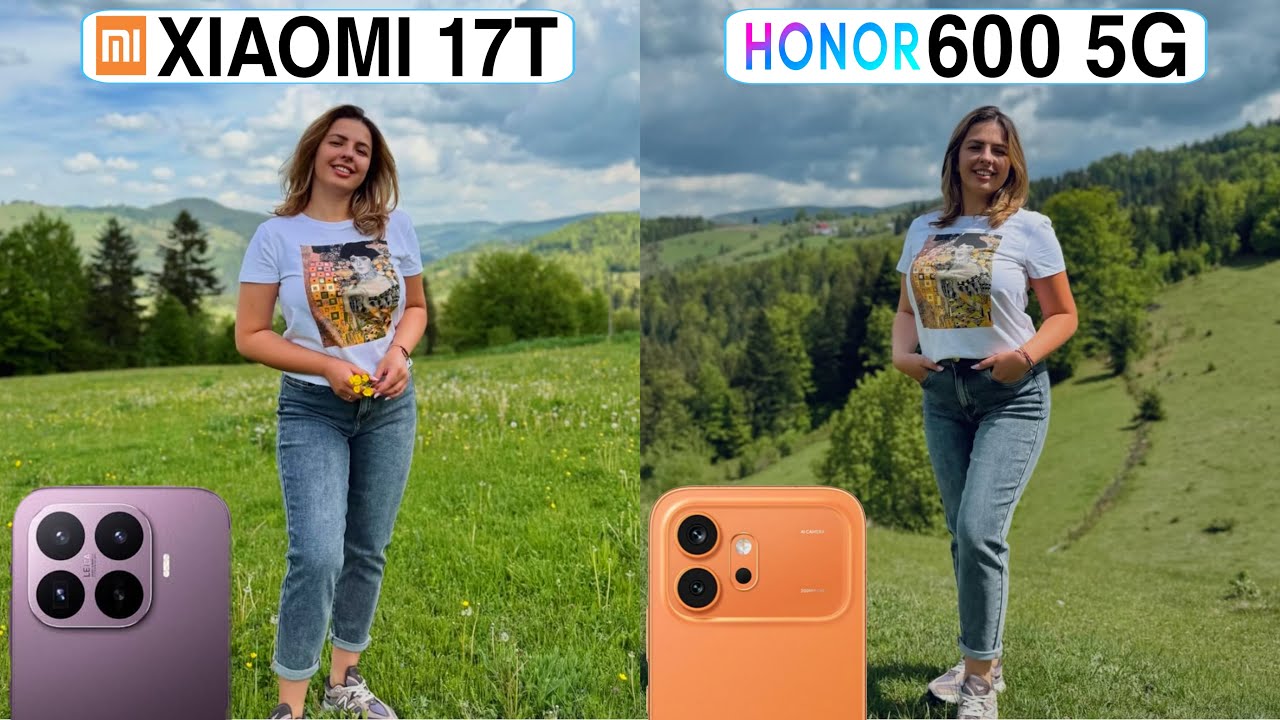 Xiaomi 17T Vs Honor 600 Camera Test Comparison