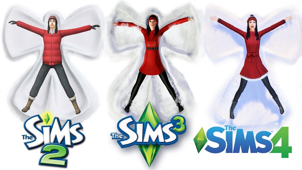 ♦ Sims 2 vs Sims 3 vs Sims 4 : Seasons - Winter