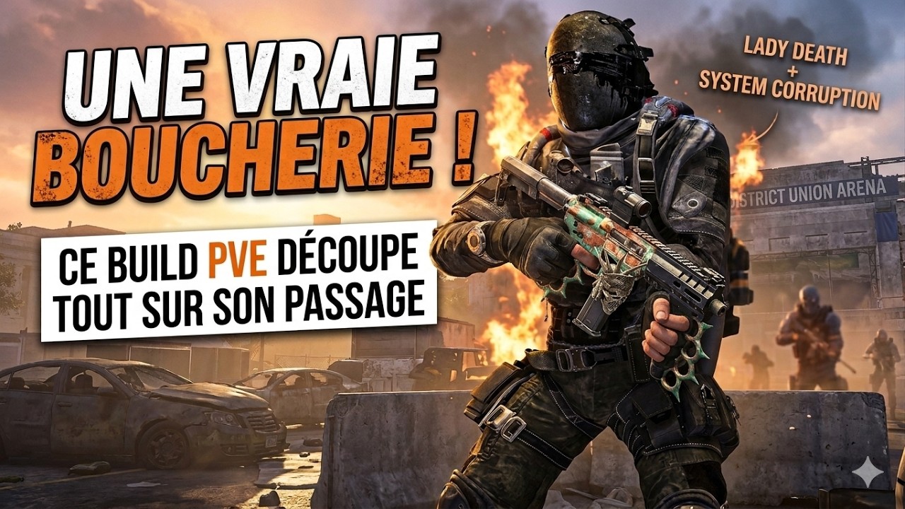 THE SLAUGHTERHOUSE! 💀 The Division 2: Build Lady Death + Corruption System (Gun & Heroic Run)