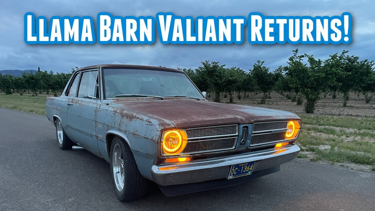 Llama Barn Valiant Is Alive! The Patina A-Body Is Back From the Dead & Ready To Race Autocross!