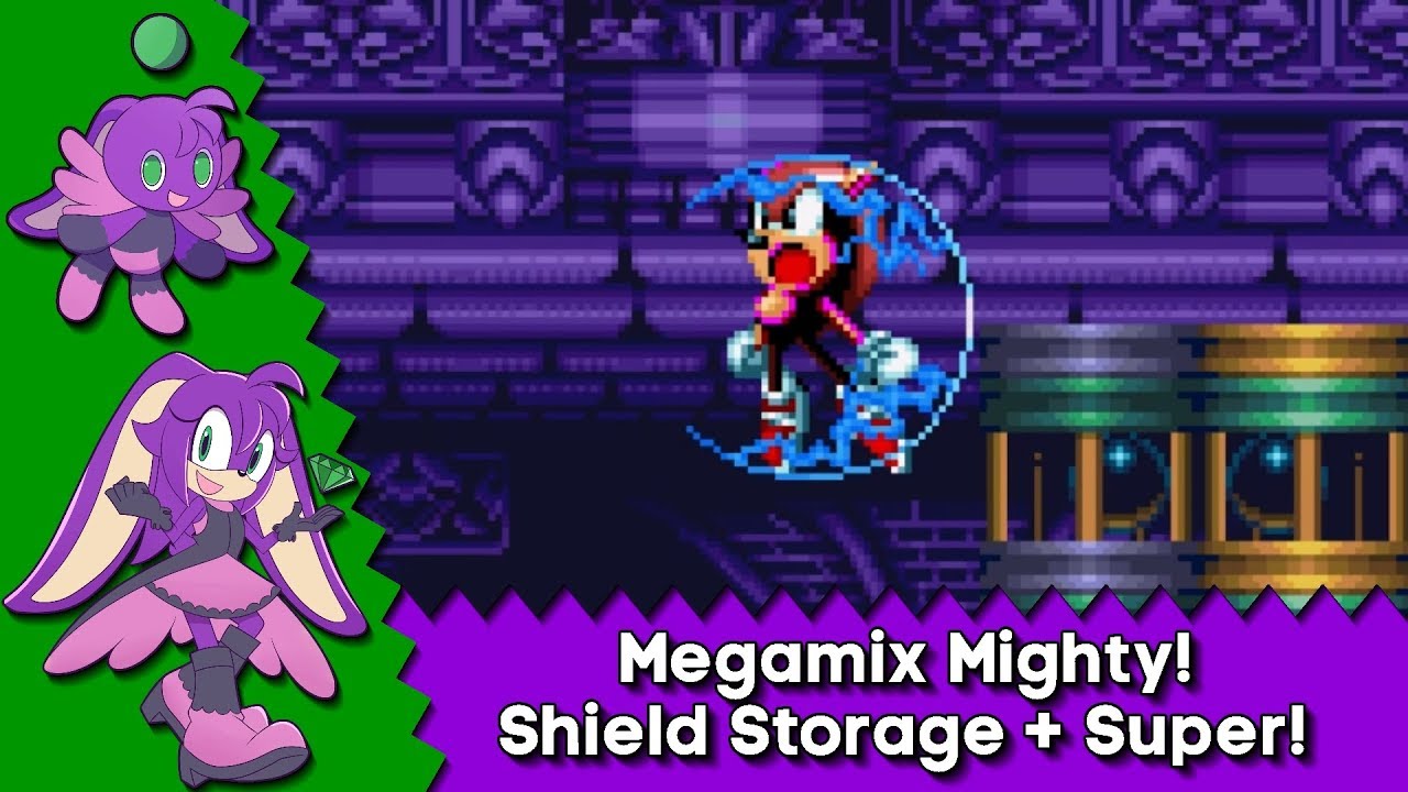 HES MIGHTY! MIGHTY! Megamix Mighty! WIP2 - Sonic Mania Plus