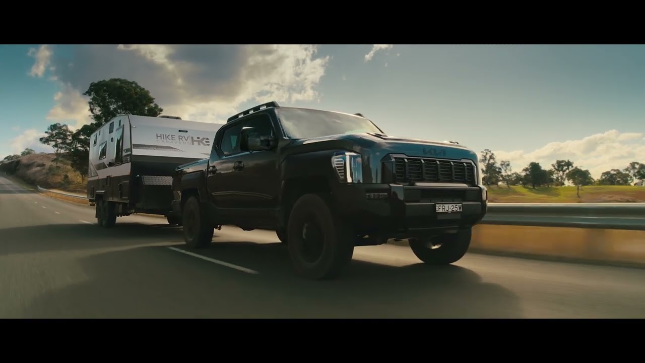 The Kia Tasman with Tow Mode - Kia Tasman