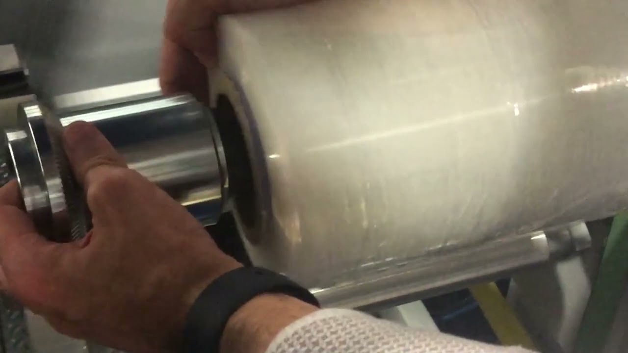 How to thread film carriage for the Robopac’s Spiror horizontal stretch wrapper