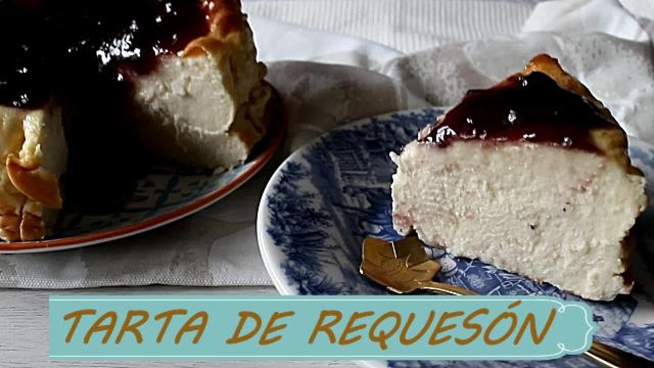 PRUEBA ESTA RIQUÍSIMA TARTA DE REQUESÓN CASERO, TE VA A ENCANTAR!!