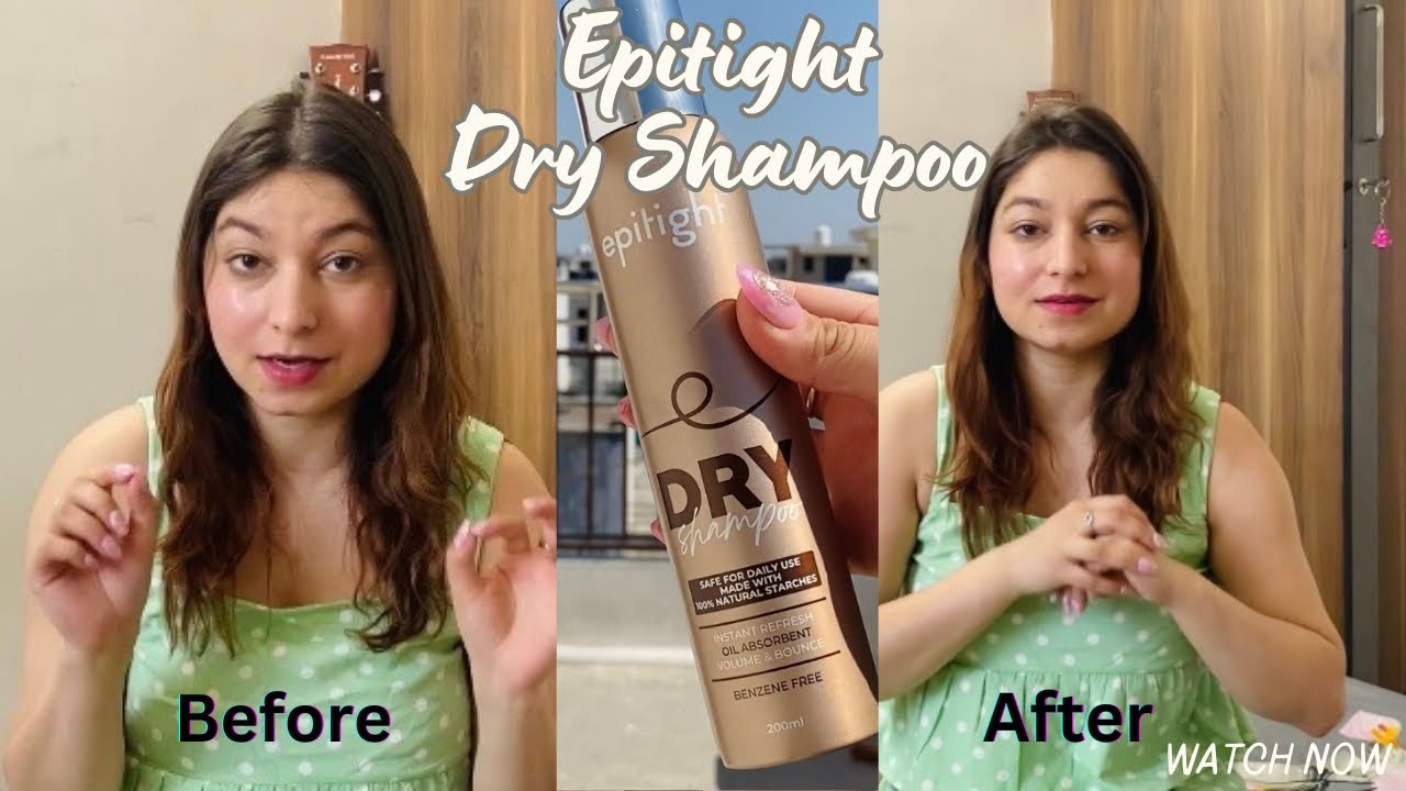 How to use Epitight dry shampoo properly 