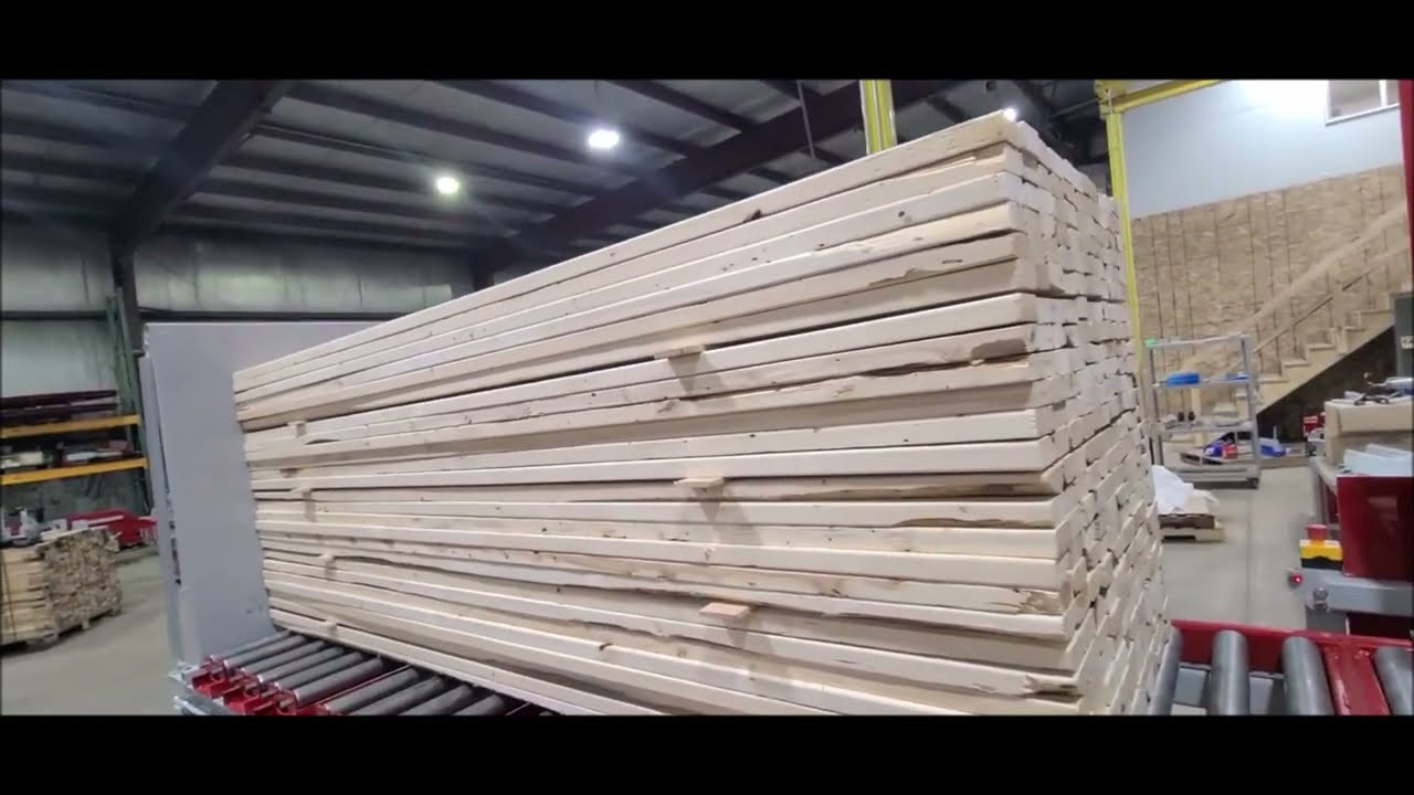 UpSTAK-120 Board Stacker - Stacking 10' Economy Lumber