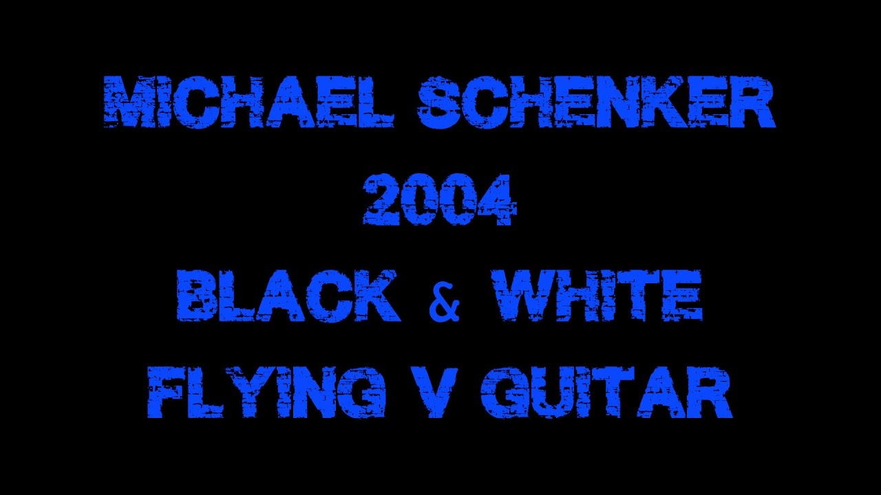 Dean Michael Schenker Flying V Guitar