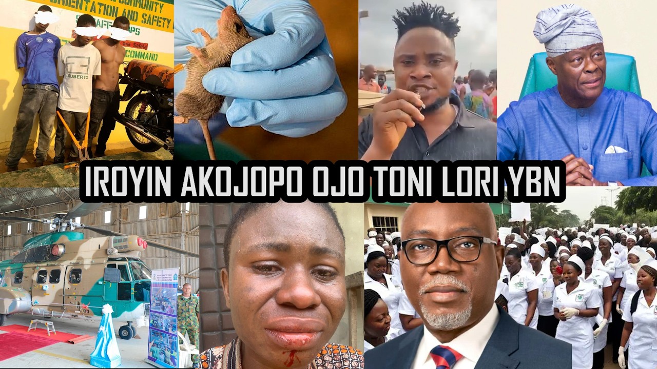 LATEST & TRENDING NEWS FOR THE DAY...IROYIN AKOJOPO AGBEYEWO LORI YBN..NIGERIA & YORUBA NATION NEWS