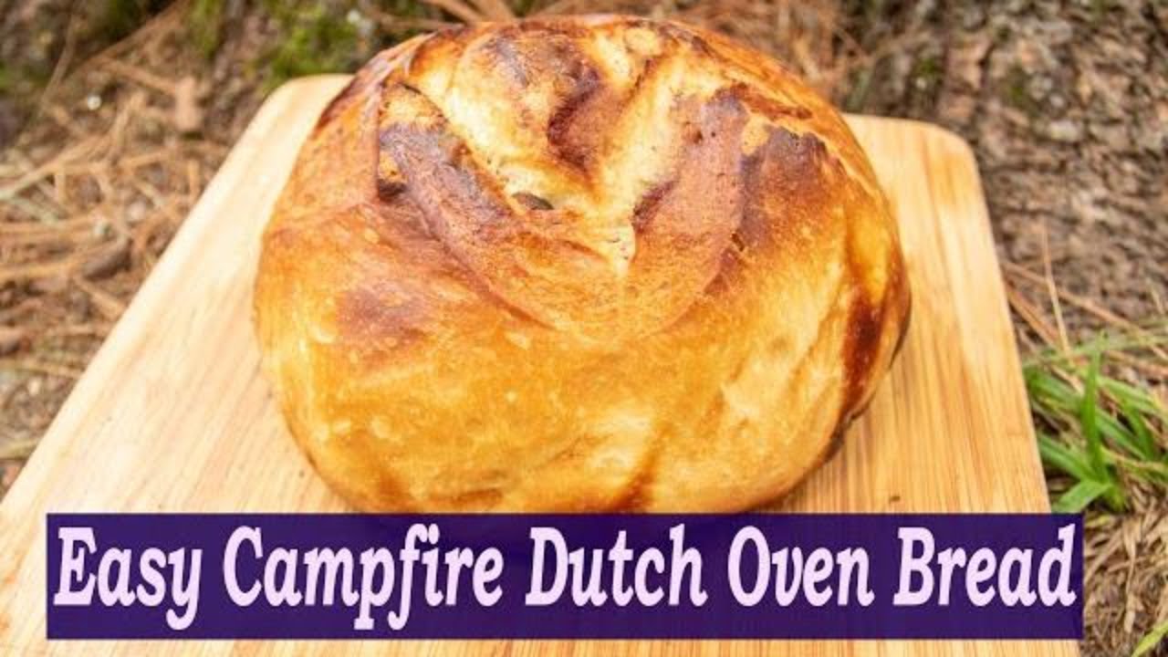 Easy Campfire Dutch Oven Bread