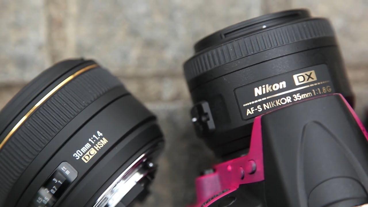 DRTV по-русски: Сравнение Sigma 30mm f/1.4 и Nikon 35mm f/1.8 DX