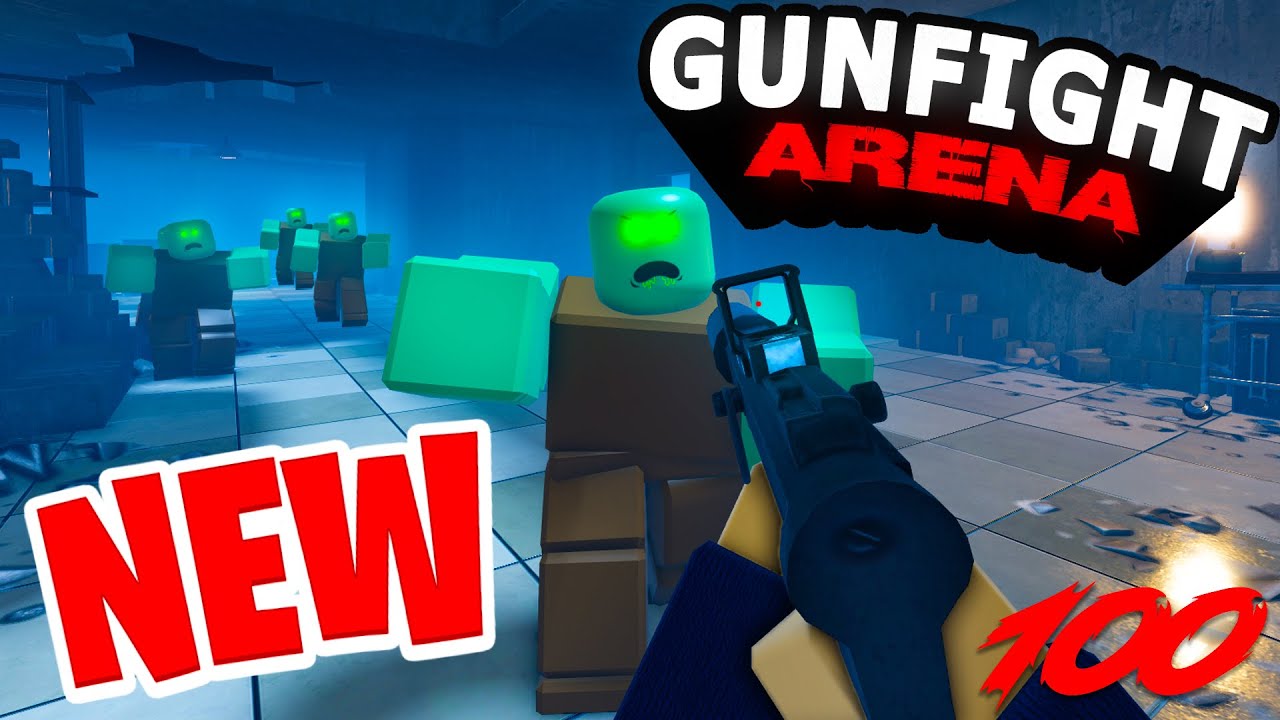 New ZOMBIES MODE in Gunfight Arena ROBLOX