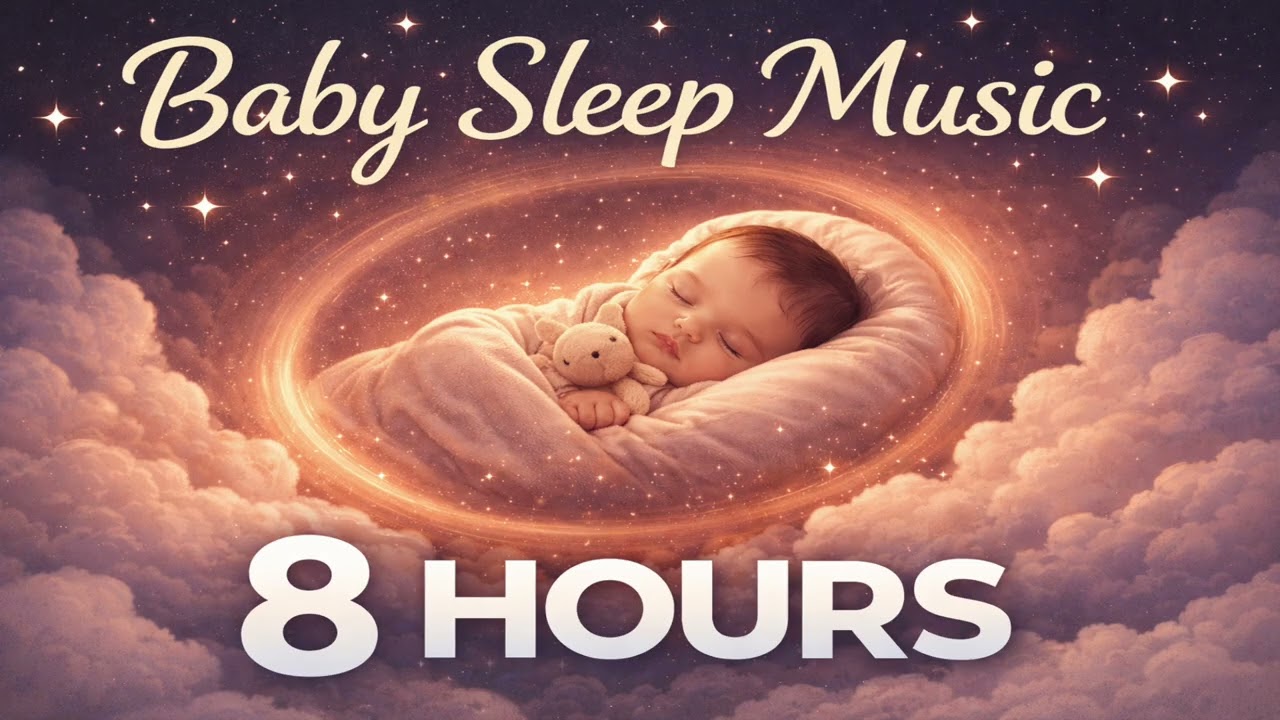 Baby Sleep Music 🌙 8 Hours · Womb Like Sounds for Deep & Peaceful Sleep