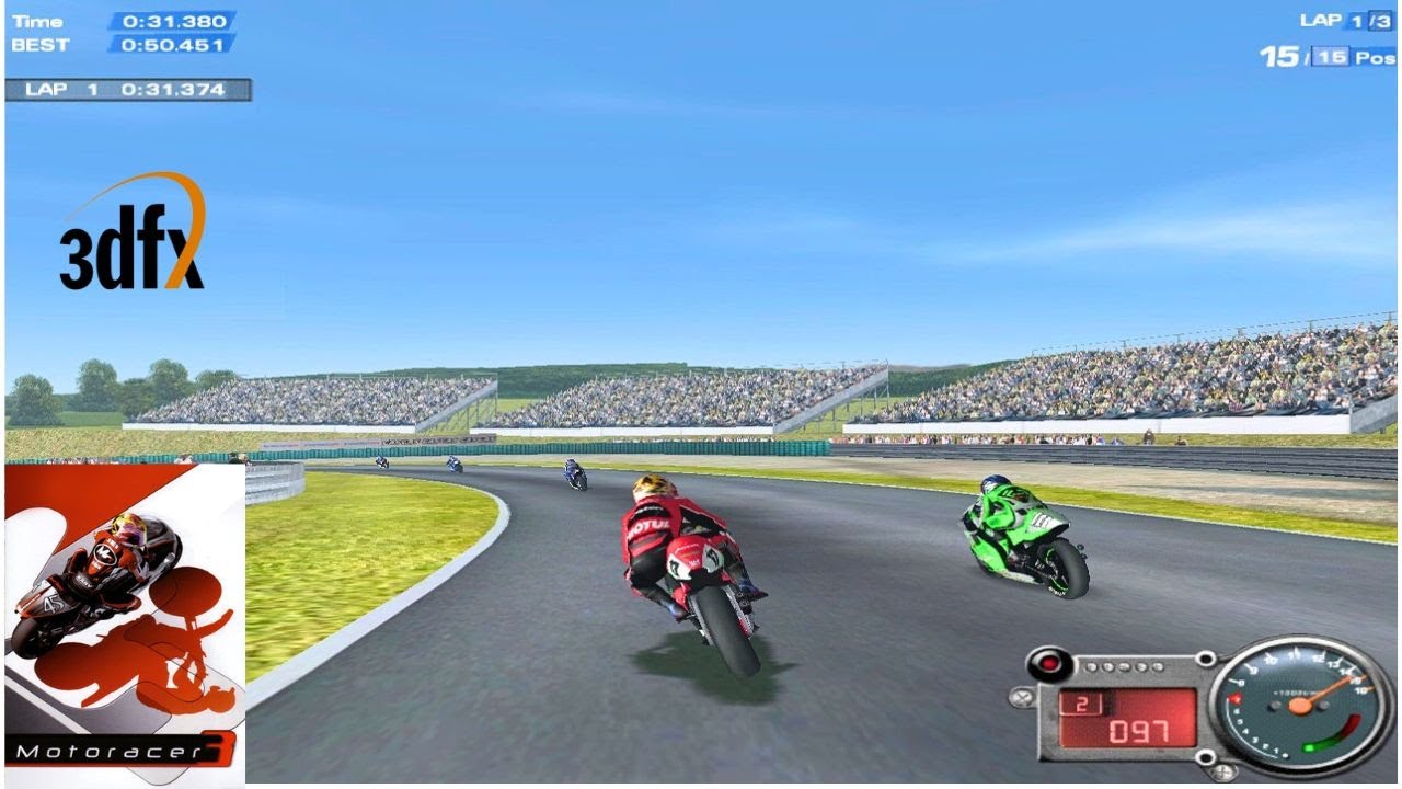 3dfx Voodoo 3 3000 - Moto Racer 3 (December 2001)