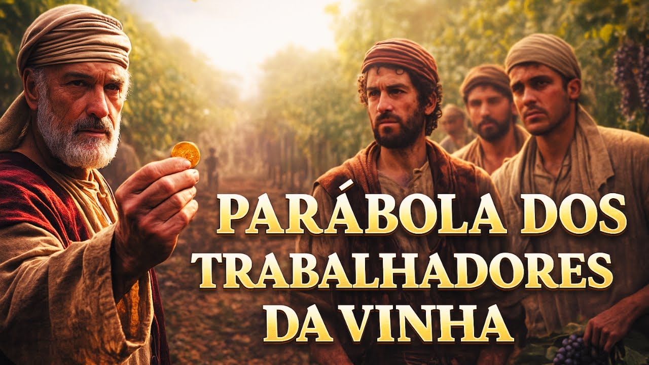 Parábola de Jesus - A Parábola dos Trabalhadores da Vinha I Ensinamento de Jesus.