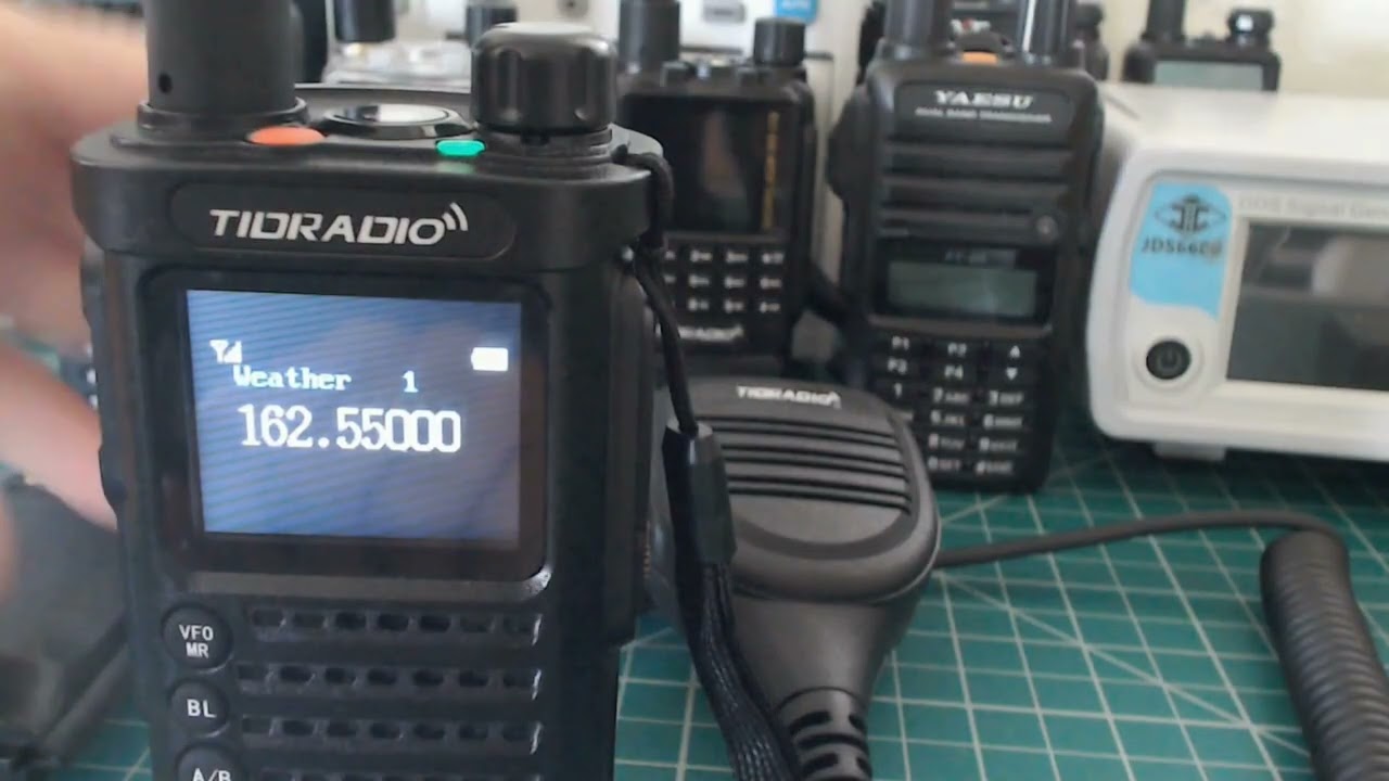 TidRadio TD-H8 Introducción y Menu