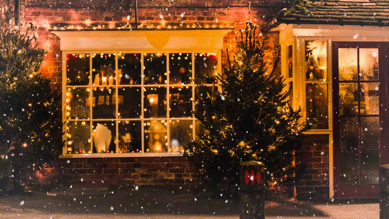 Natural Ambiance - Christmas Evening (carriages, music, distant talking, church bells)