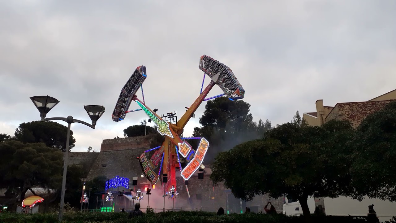 Giostra Explorer a Savona 19/12/2021