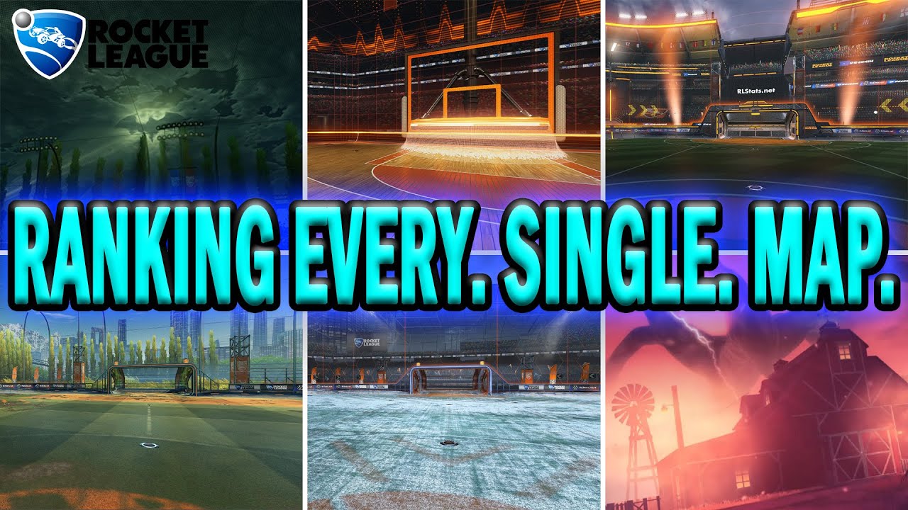 Ranking EVERY Rocket League Map EVER Released!
