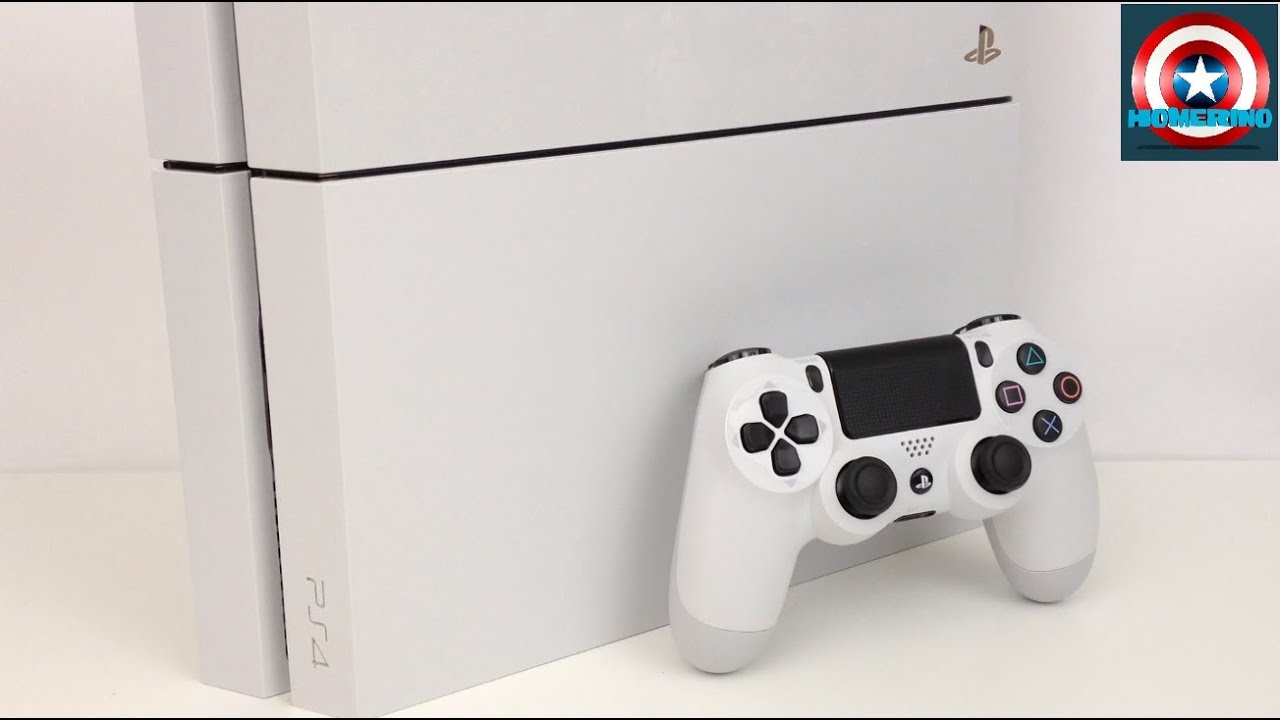 Glacier White PlayStation 4 Unboxing