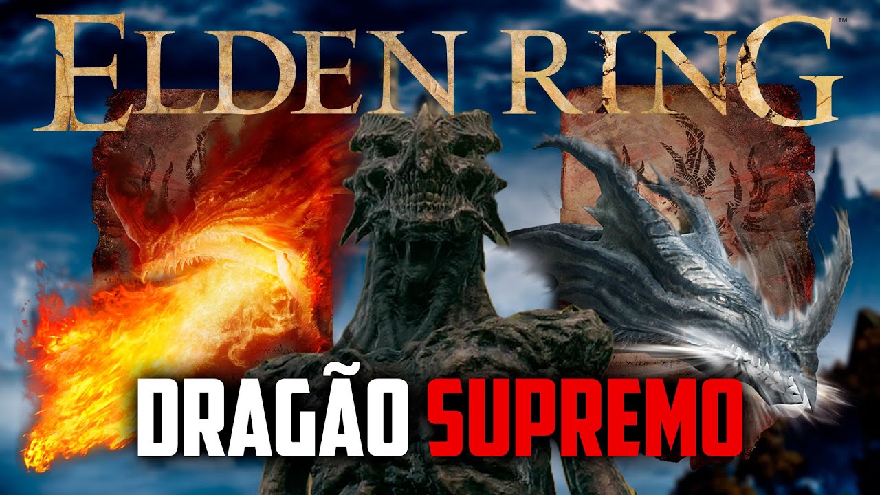 A BUILD MAIS FORTE DO ELDEN RING! S&Oacute; USANDO ENCANTAMENTOS DE DRAG&Atilde;O