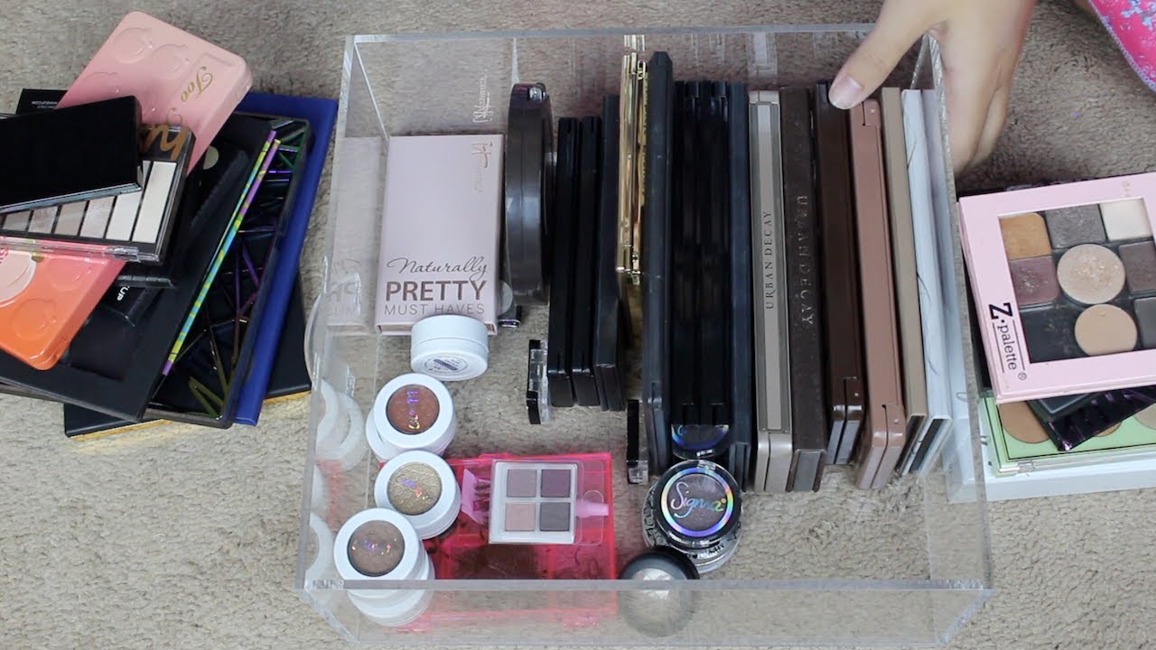 Makeup Declutter Series: Eyeshadow Palettes & Single Eyeshadows!