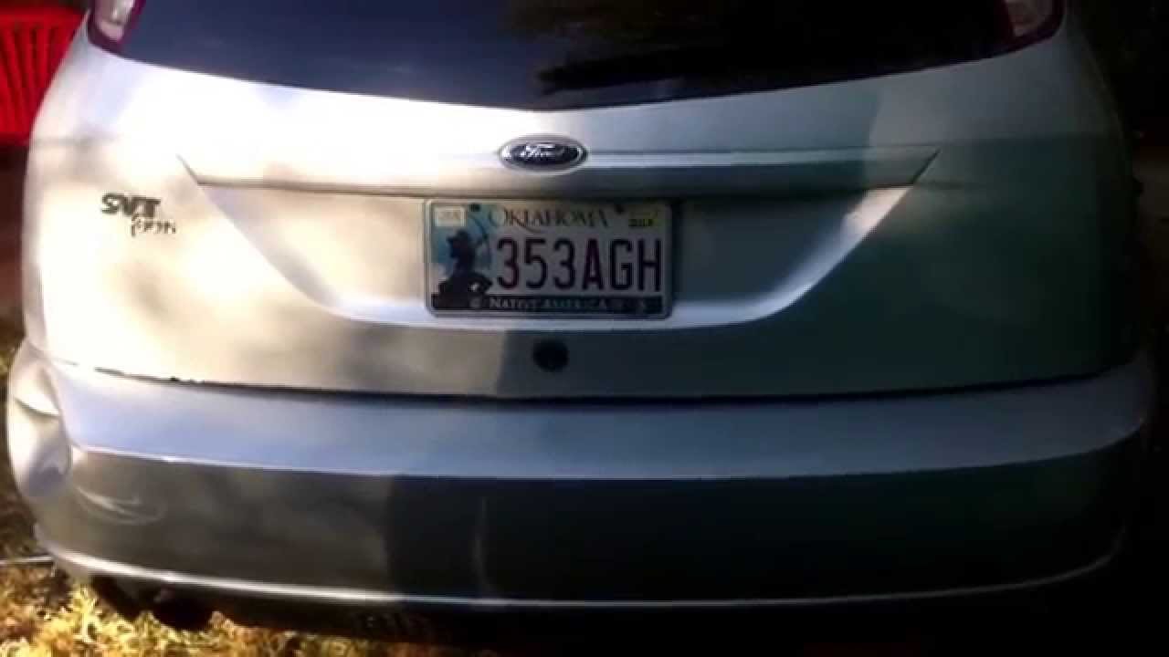 How to remove the rear bumper on a Ford Focus in 5 minutes. Ford Focus SVT zx3 zx5 zx4 se