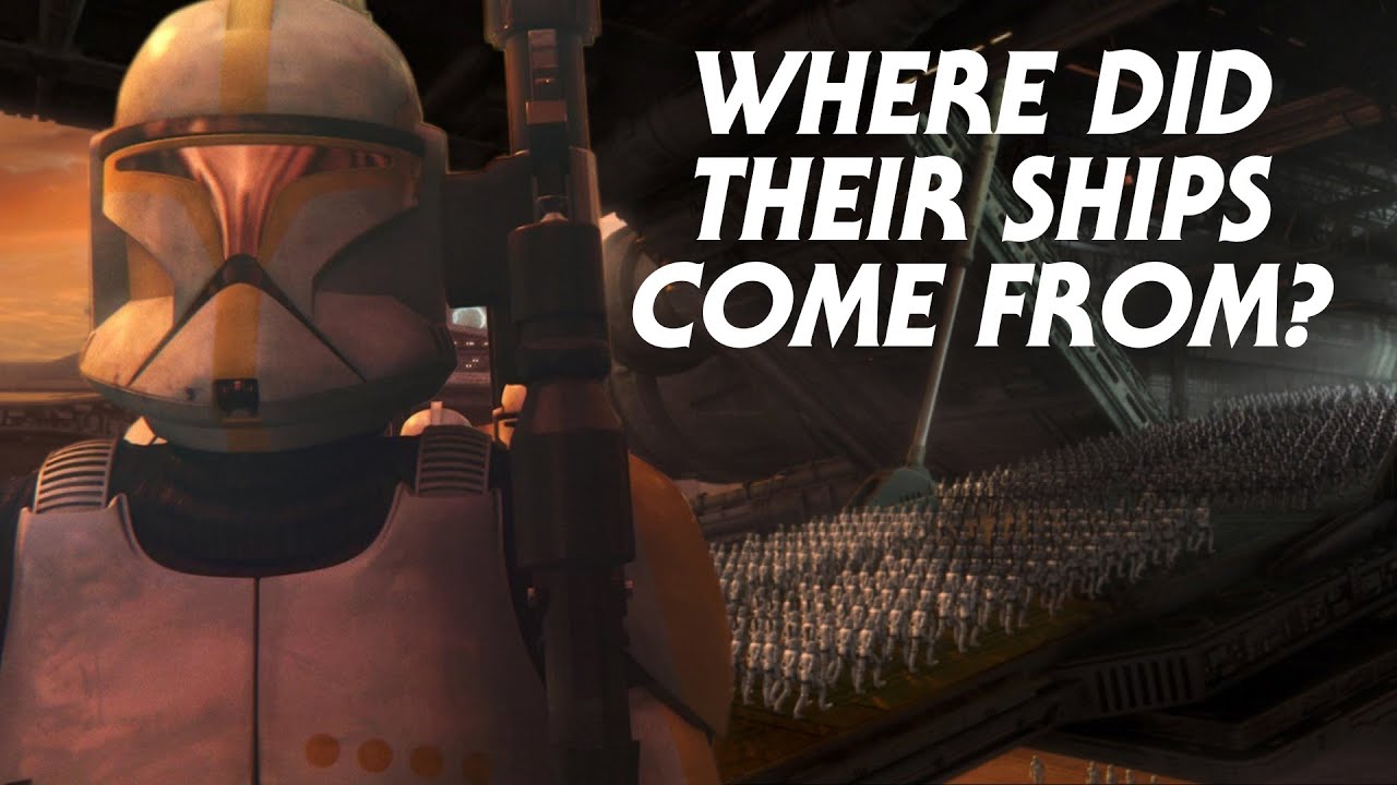 Who Built the Clone Army's Weapons, Ships, and Vehicles?