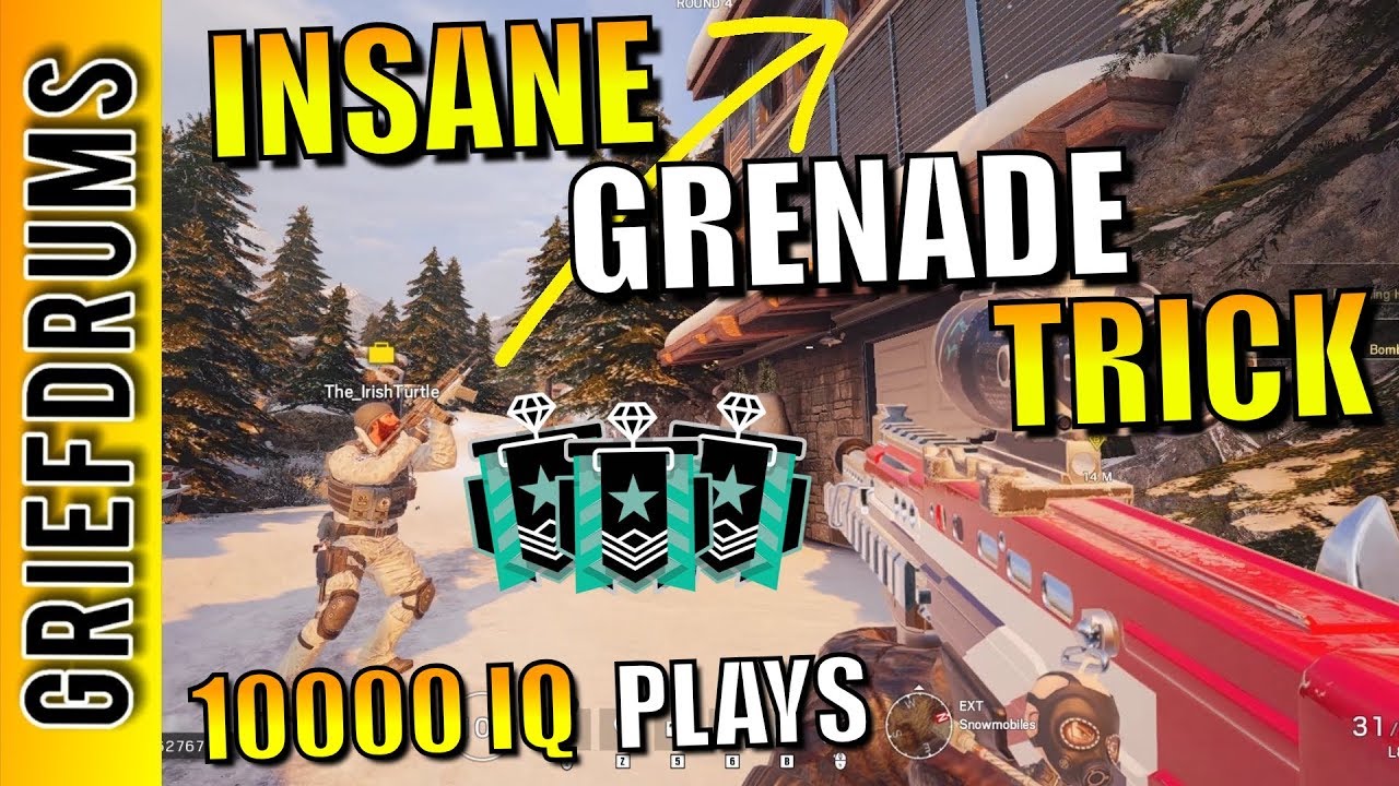 Chalet Grenade Spot: Rainbow Six Siege