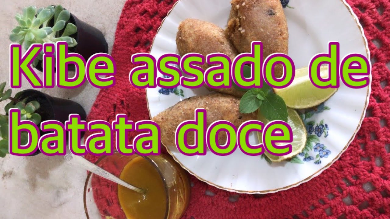 kIBE ASSADO DE BATATA DOCE | Kibe vegano