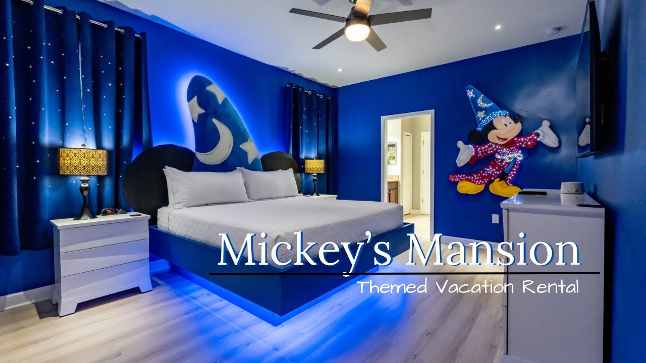 Mickey&rsquo;s Mansion | Disney Themed Vacation Rental | House Tour