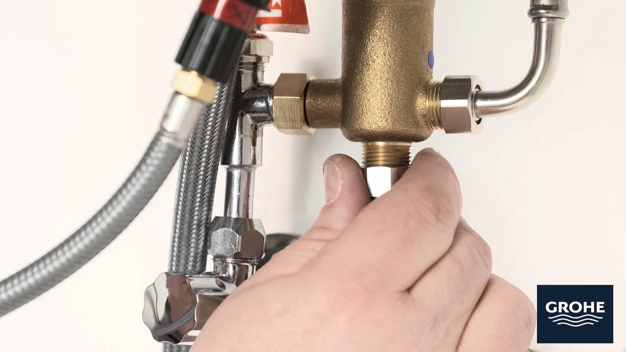 GROHE Essence FootControl - Product installation