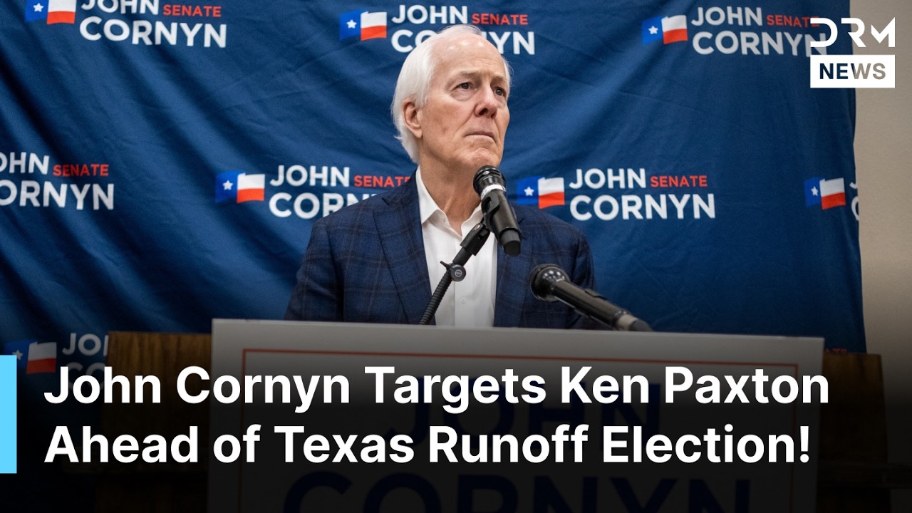 'Judgment Day Is Coming for Ken Paxton' - John Cornyn Fires Back Amid Texas Runoff Election | AC1Z